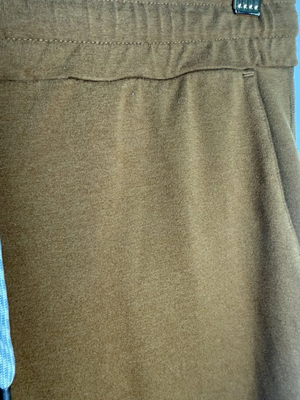 Vuori Womens Performance Joggers Caramel Brown XS Athleisure Sporty Loungewear